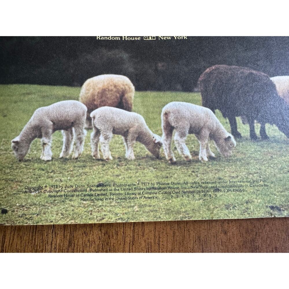 Vintage Random House Pictureback Farm Animal Books Lot Lamb Goat Duck - Picture 10 of 12